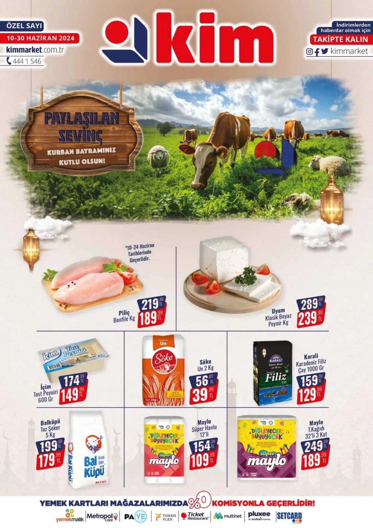 KİM Market 10-30 Haziran kataloğu
