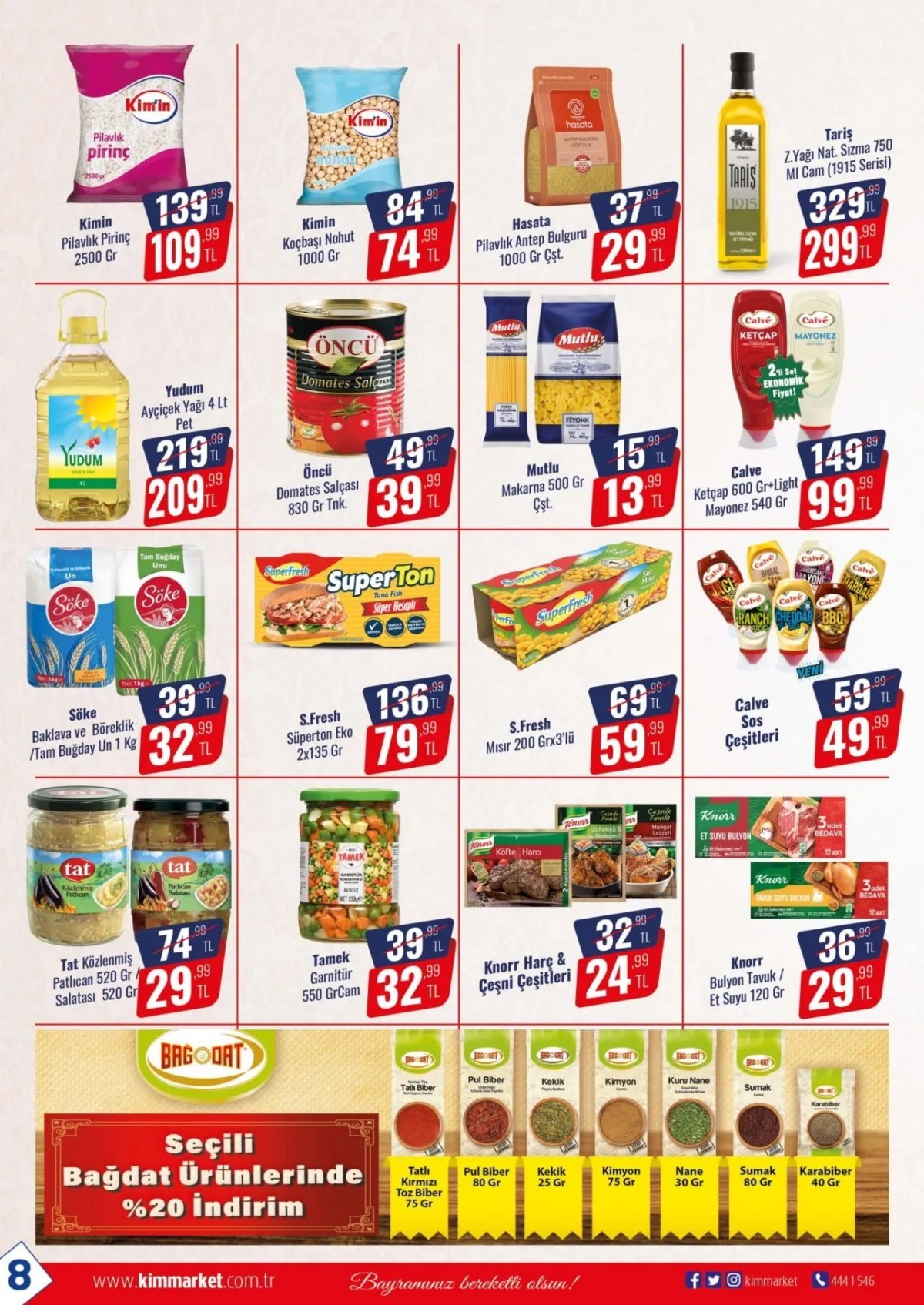 KİM Market 10-30 Haziran kataloğu