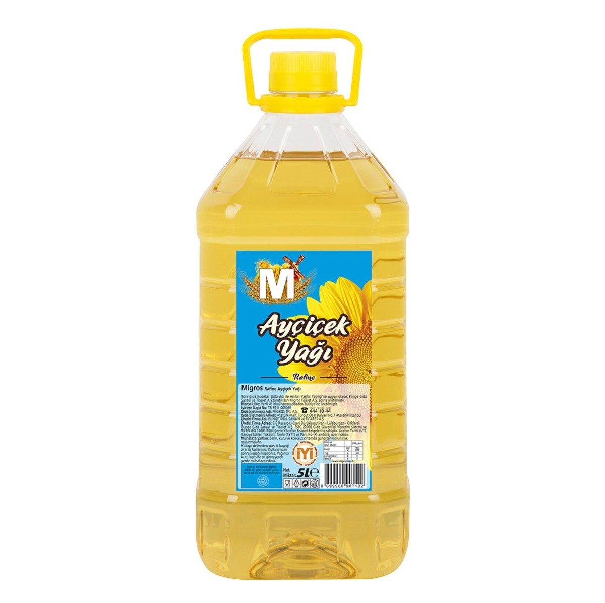 Migros'ta 5 litre ayçiçek yağına dev indirim
