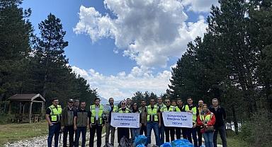 OEDAŞ, Akdağ Tabiat Parkı’nda çevre temizliği yaptı