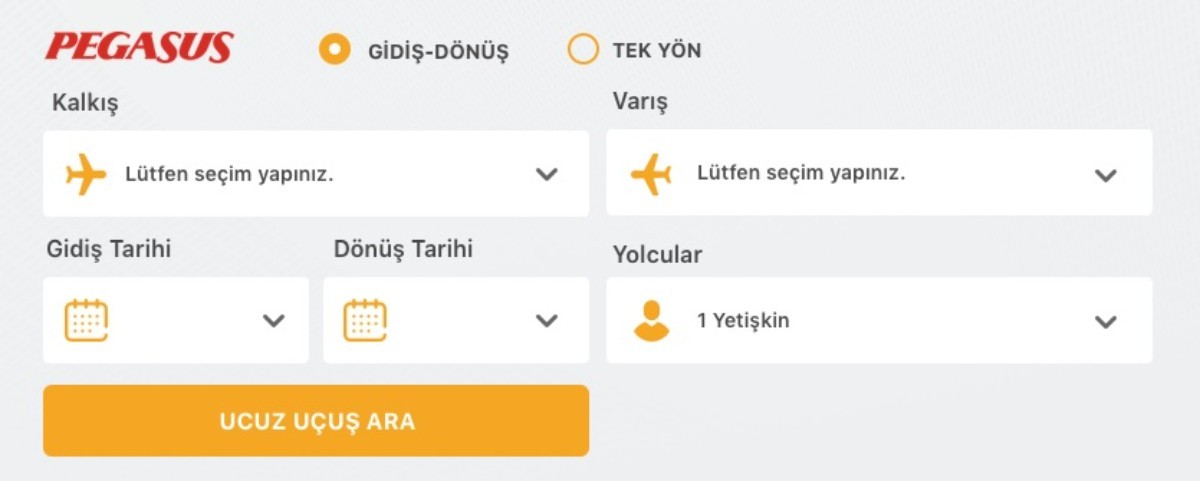 Pegasus bedava uçak bileti dağıtıyor