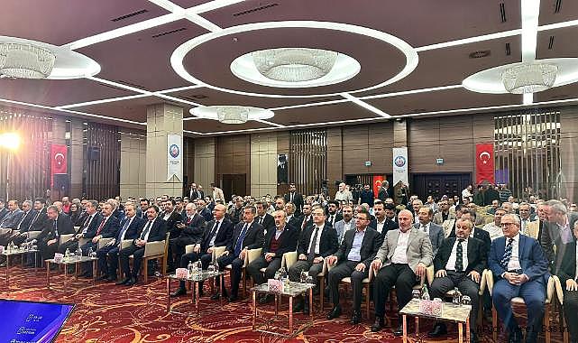 Şahiner, Türk Mühendisler Derneği Çalıştayına katıldı