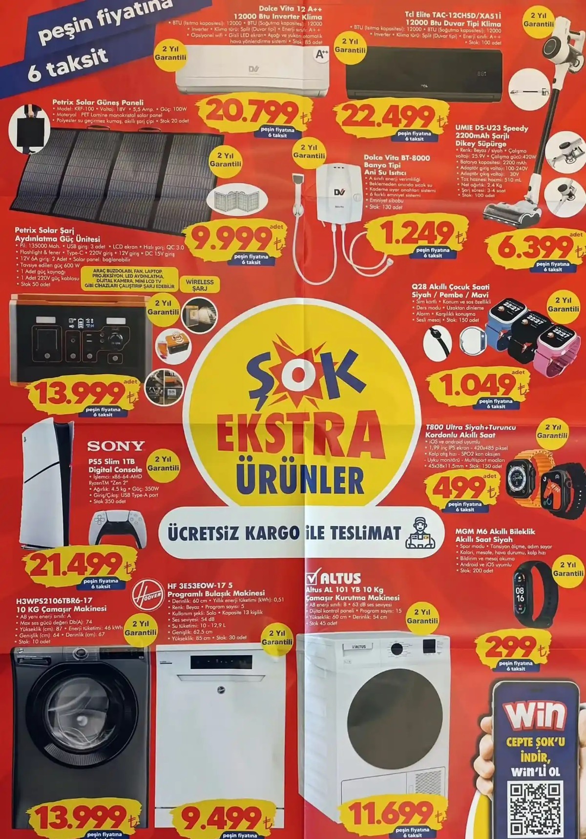 ŞOK 8-9-10 Haziran İndirimli Ürünler Kataloğu