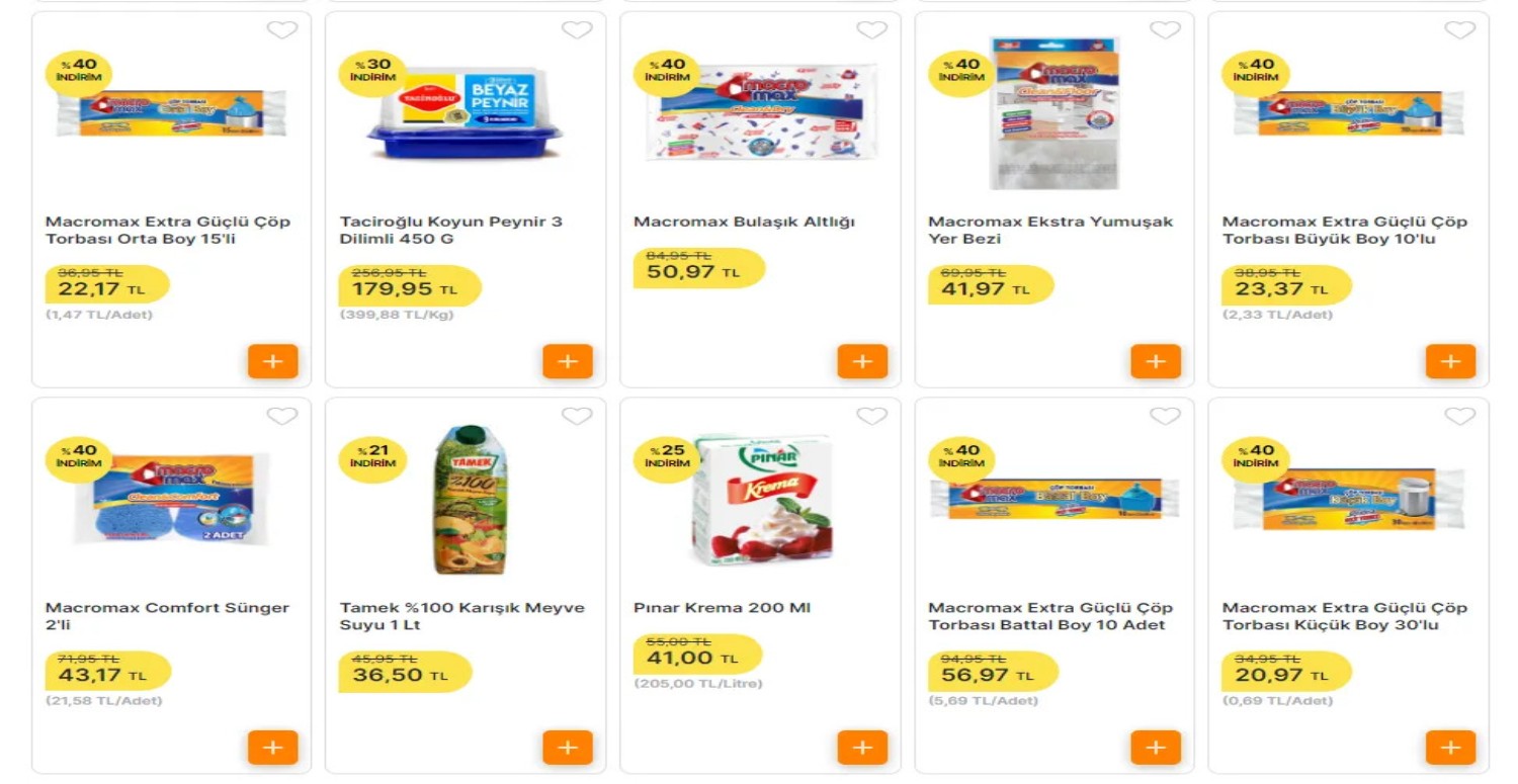 Tavuk baget, kasap köfte, sucuk ve salça indirimde! Migros'tan 100 üründe dev aktüel indirim
