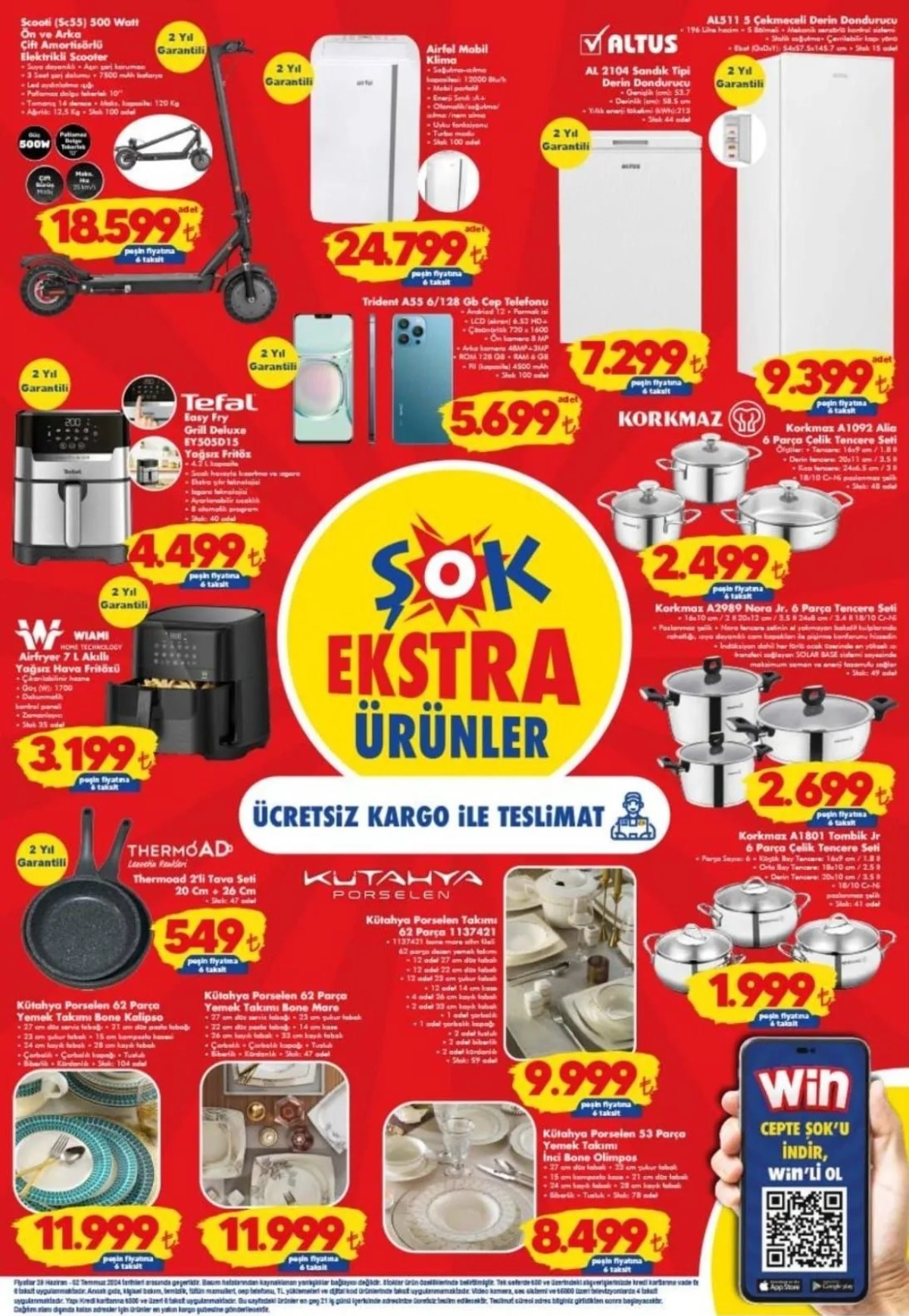 29 HAZİRAN ŞOK MARKET AKTÜEL ÜRÜNLER