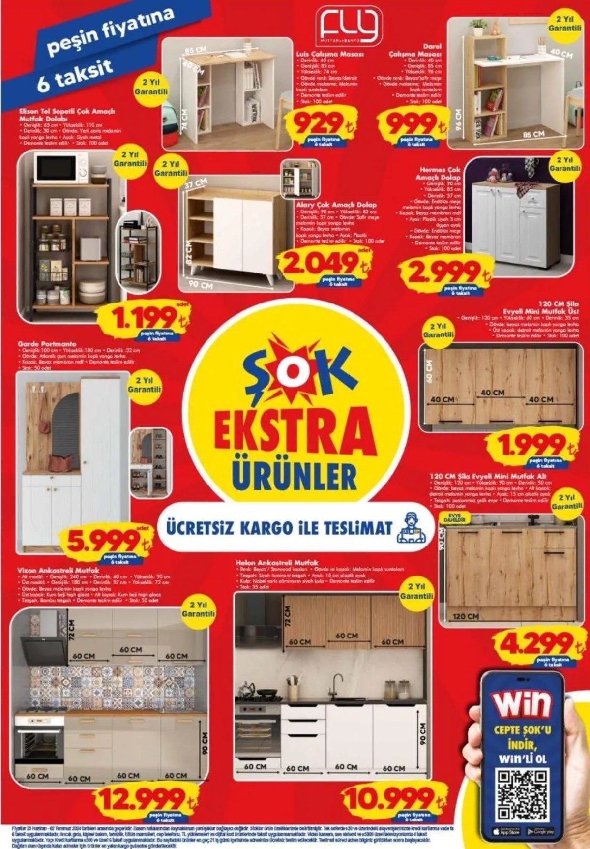 29 HAZİRAN ŞOK MARKET AKTÜEL ÜRÜNLER