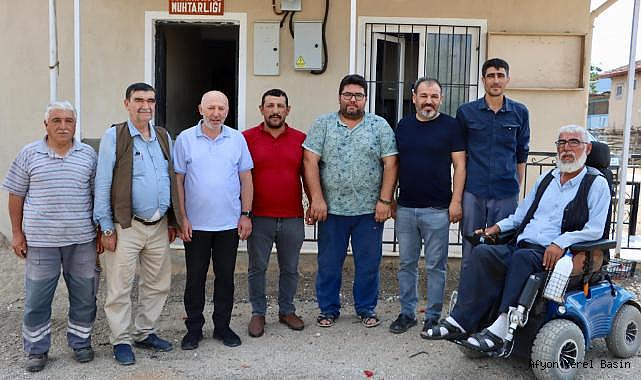 BAŞKAN SİPER KÖY ZİYARETLERİNE DEVAM EDİYOR