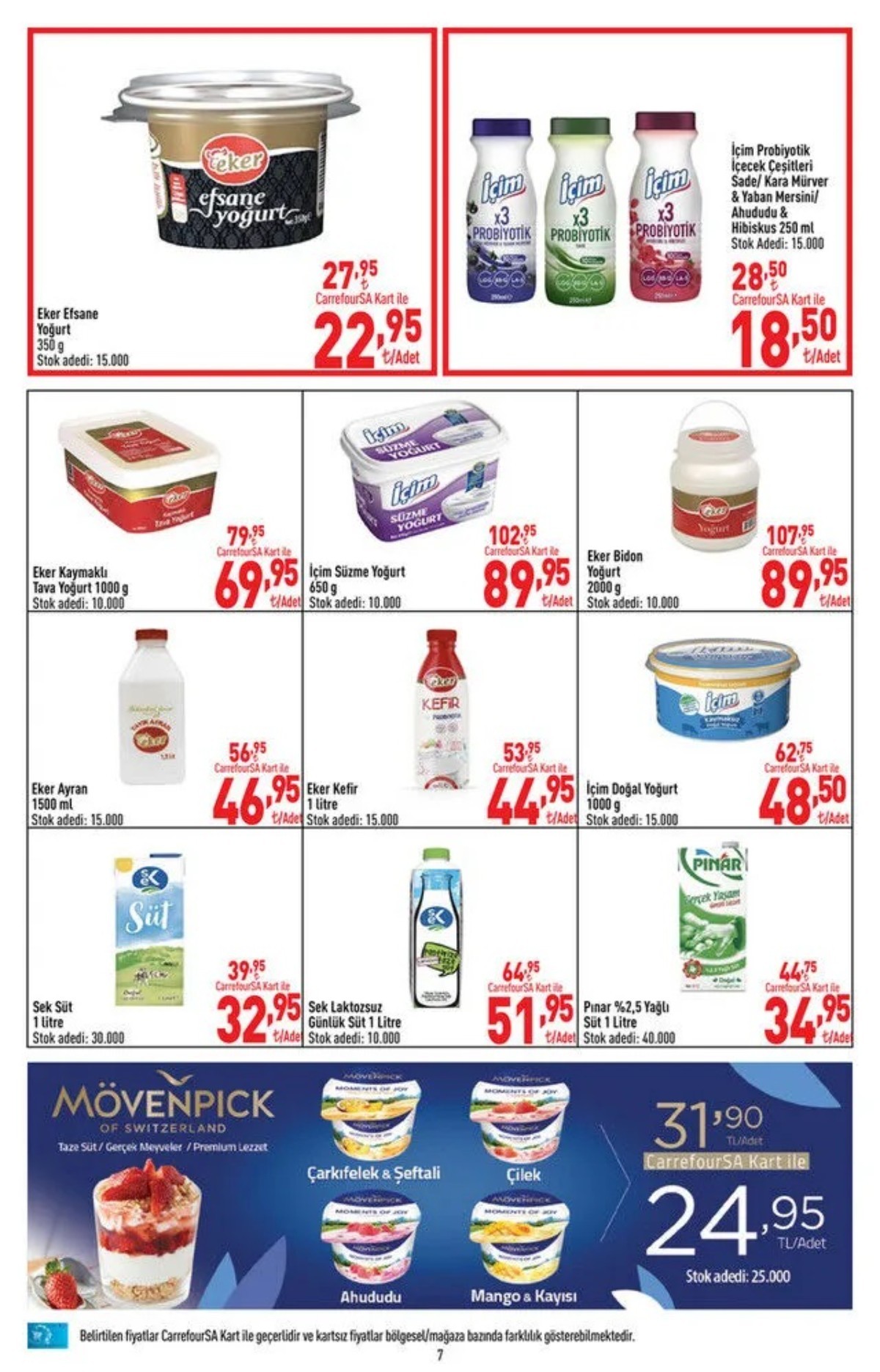 CarrefourSA peynir indirimleri