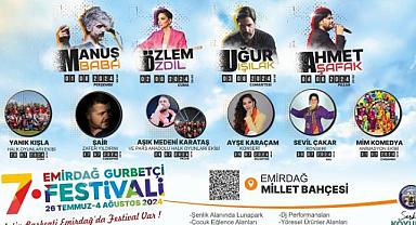 Emirdağ'da 17. Gurbetçi Festivali Heyecanı Başlıyor
