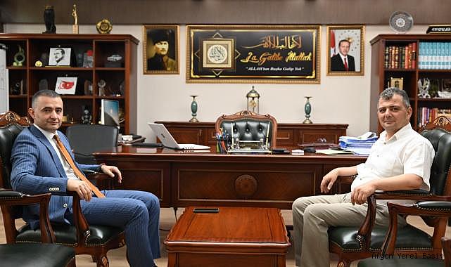 Emirdağ Kaymakamı Osman Bilici'den Başkan Koyuncu'ya Veda Ziyareti