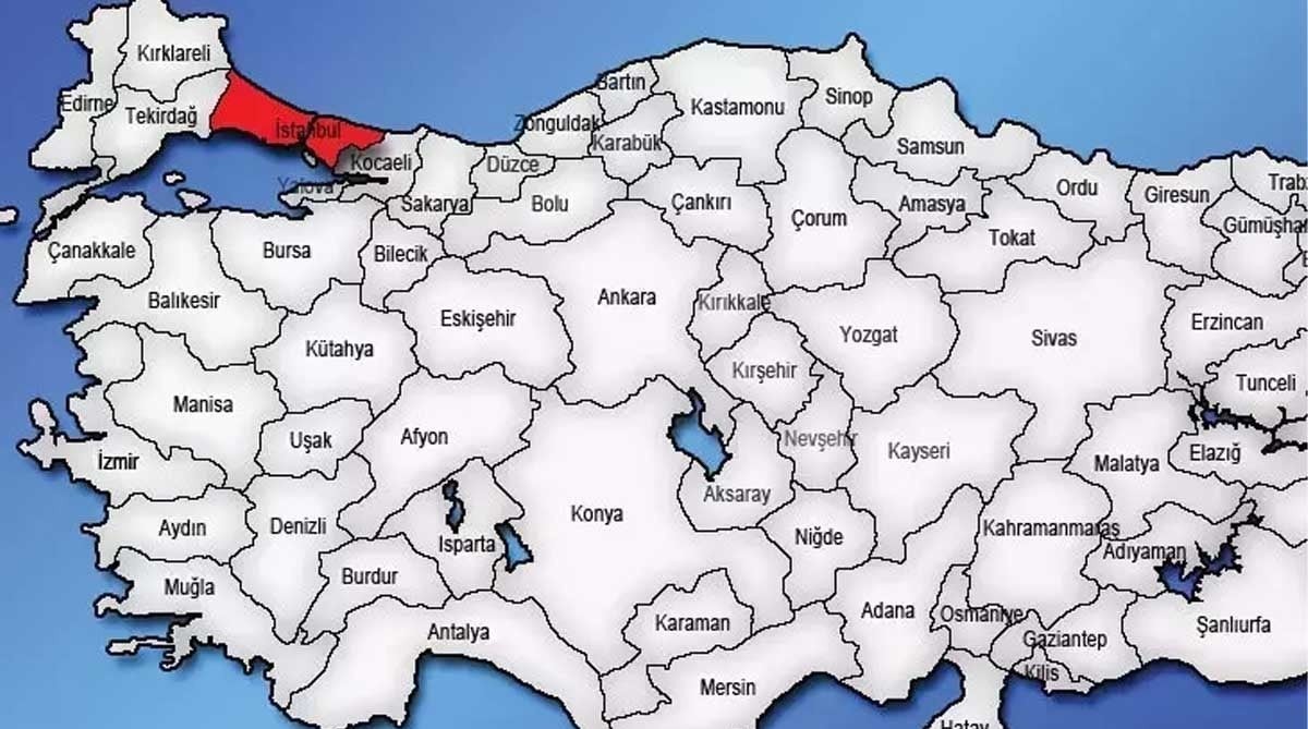 İstanbul, Ankara, İzmir, Aydın, Manisa listede