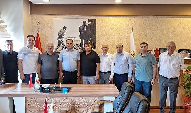 Kale Erkek Öğrenci Yurdu yönetimi, AGC'yi ziyaret etti