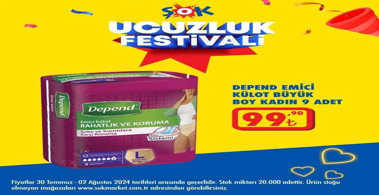 ŞOK İNDİRİM ÜRÜNÜ