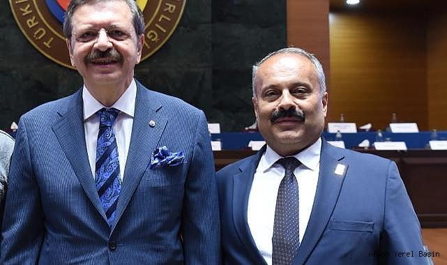 TÜRKİYE ODALAR VE BORSALAR BİRLİĞİ BAŞKANI M.RIFAT HİSARCIKLIOĞLU DİNAR TİCARET VE SANAYİ ODASINA GELİYOR