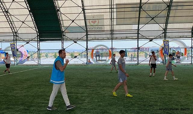 Yaz Kur'an Kursları Arası Futbol Turnuvası Başladı