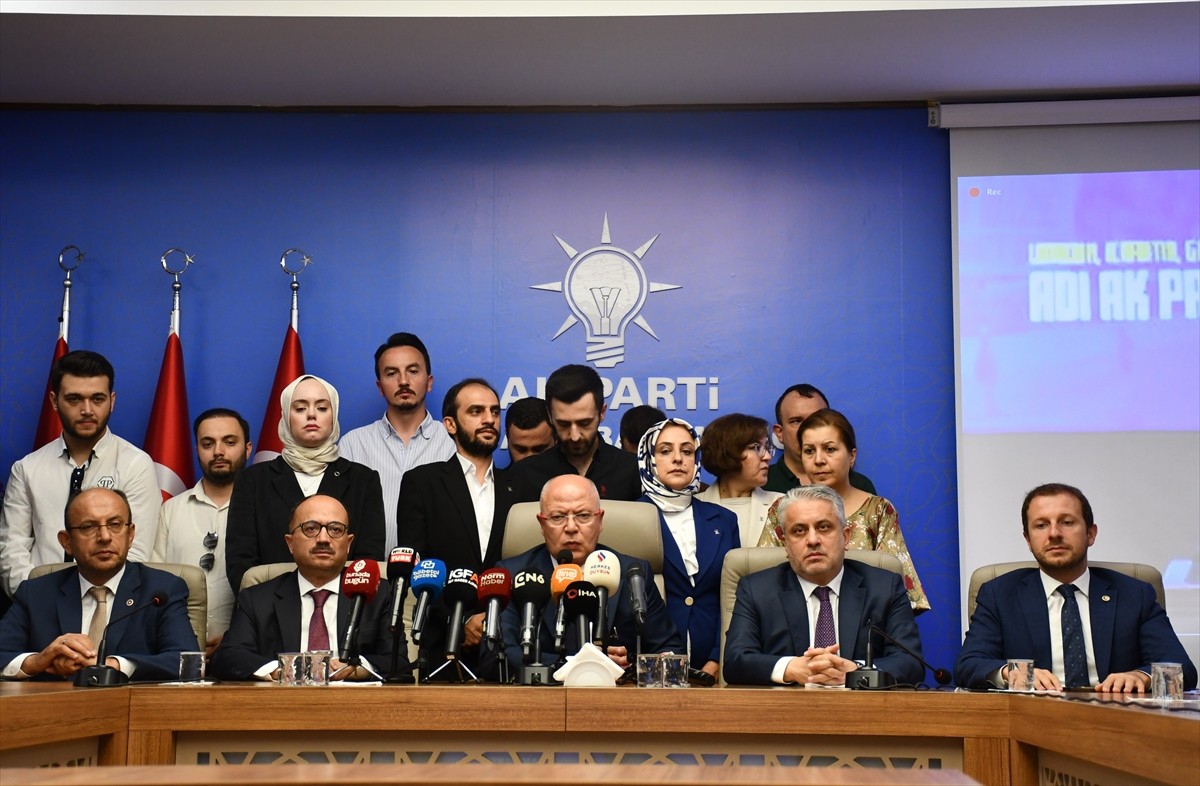 AK Parti Bursa İl Başkanlığı'nda, AK Parti'nin 23. kuruluş yıl dönümü dolayısıyla program...