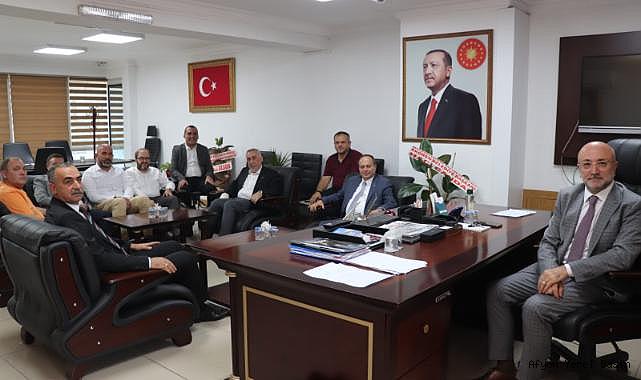 ATSO’DAN AK PARTİ İL BAŞKANI ŞAHİN’E ZİYARET