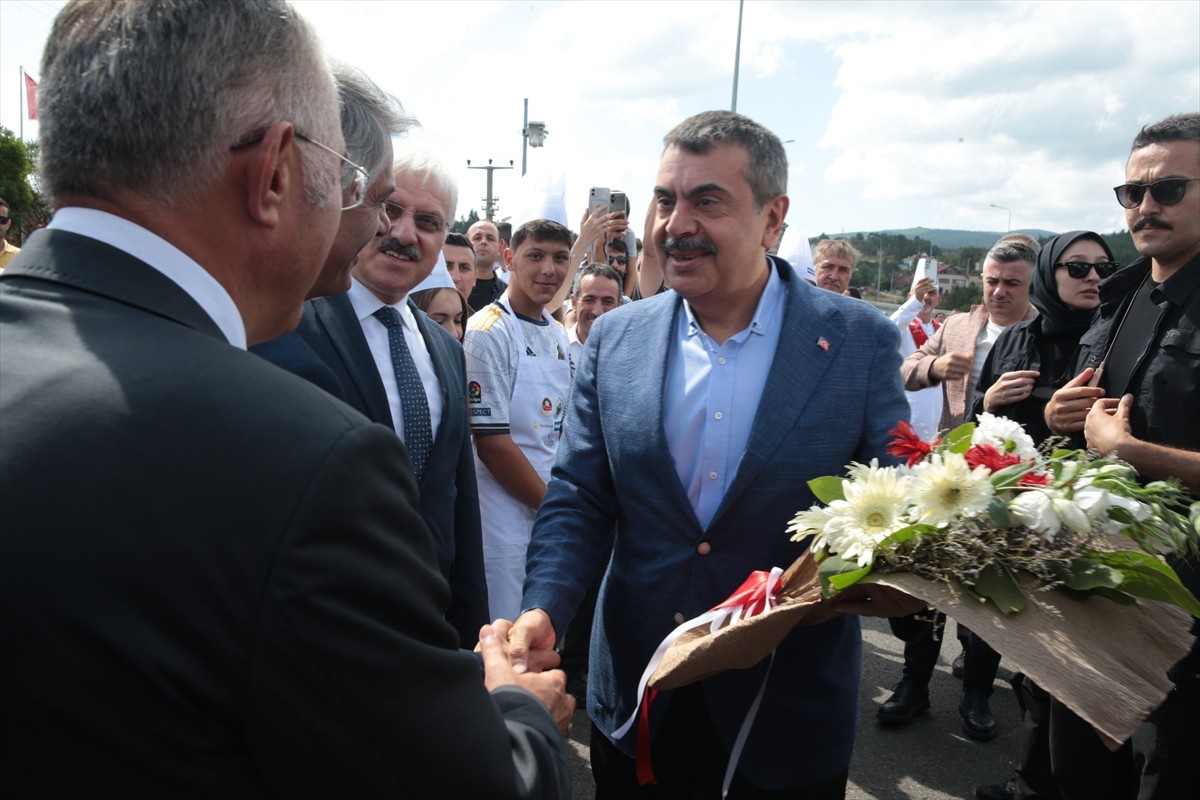 Milli Eğitim Bakanı Yusuf Tekin, Bolu'nun ilçesinde düzenlenen 37. Mengen Uluslararası Aşçılık...