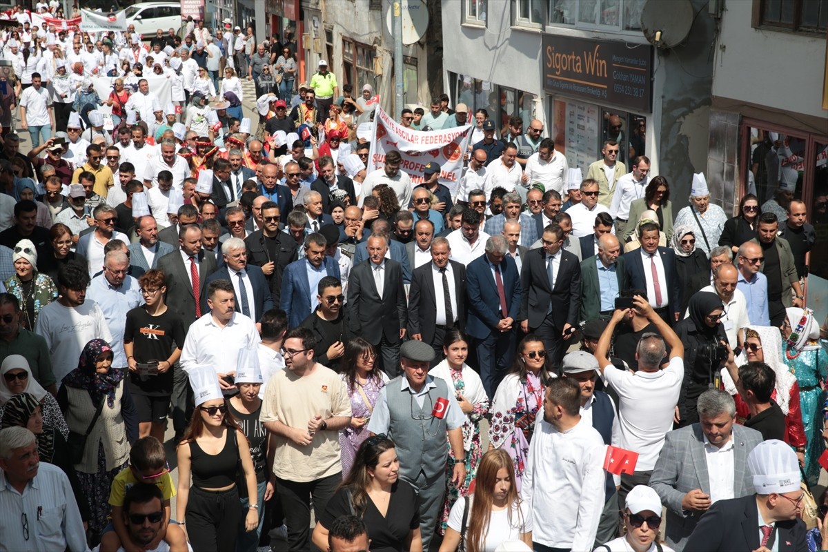 Milli Eğitim Bakanı Yusuf Tekin, Bolu'nun ilçesinde düzenlenen 37. Mengen Uluslararası Aşçılık...