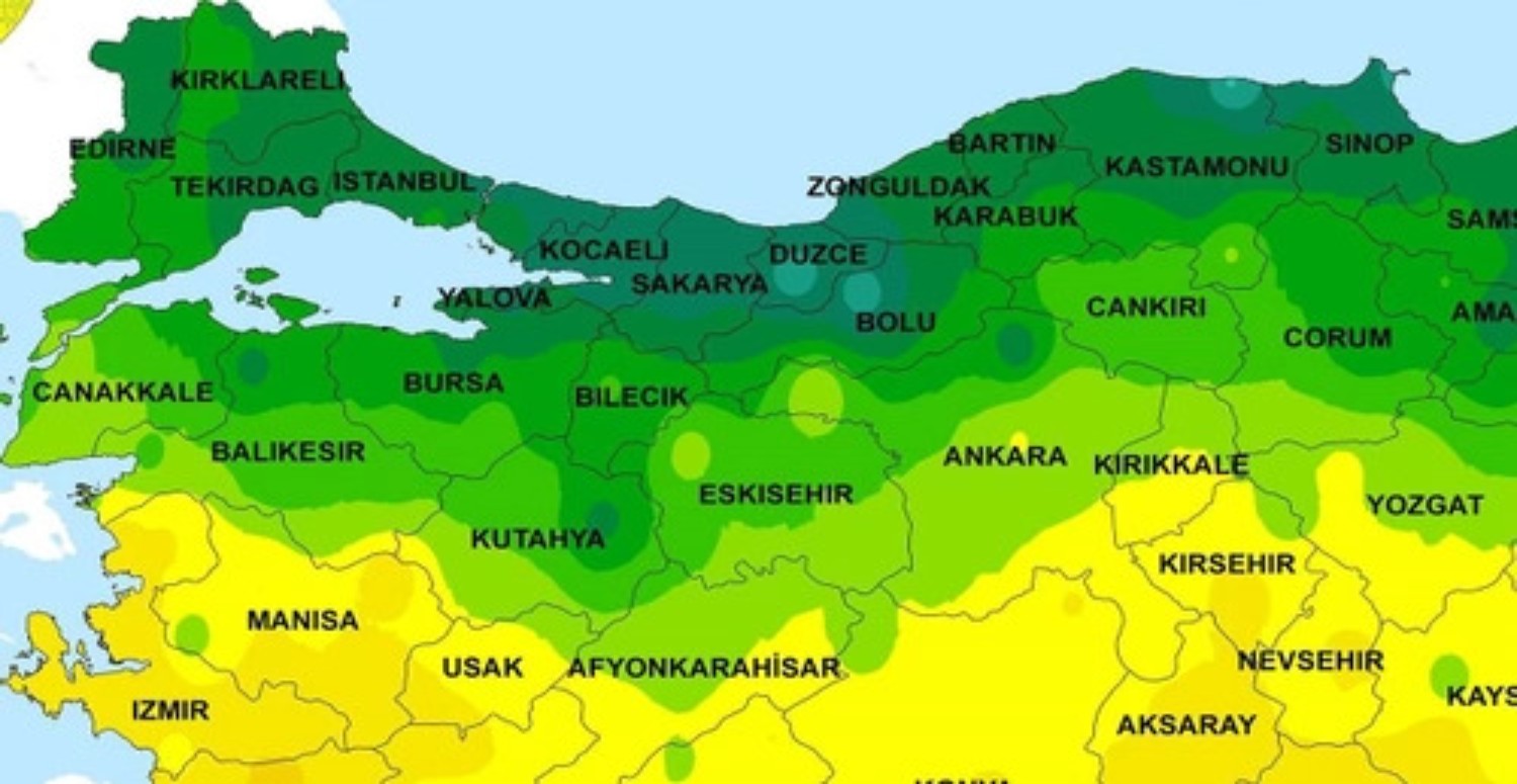Tekirdağ, İstanbul, Yalova, Sakarya listede! Çarşamba günü giriş yapacak!