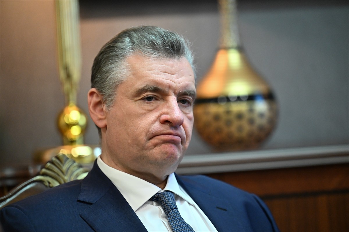 Türkiye Büyük Millet Meclisi (TBMM) Dışişleri Komisyonu Başkanı Fuat Oktay (solda), Rusya Federal...