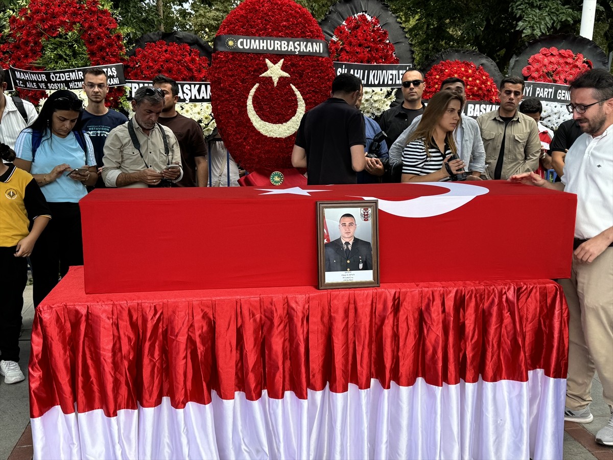Zeytin Dalı Harekatı bölgesinde meydana gelen silah kazasında şehit olan Piyade Uzman Çavuş Onur...