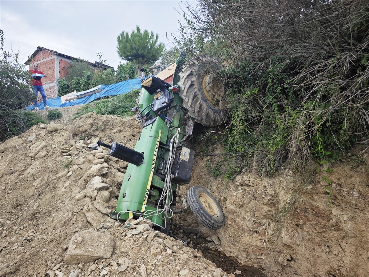 Samsun'da Traktör Kazası: Bir Kişi Ağır Yaralı