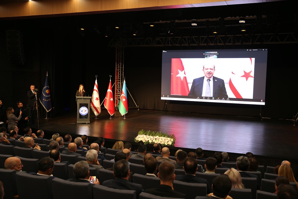 Tekirdağ'ın Çorlu ilçesinde, Türkiye, Kuzey Kıbrıs Türk Cumhuriyeti (KKTC) ve Azerbaycan iş...