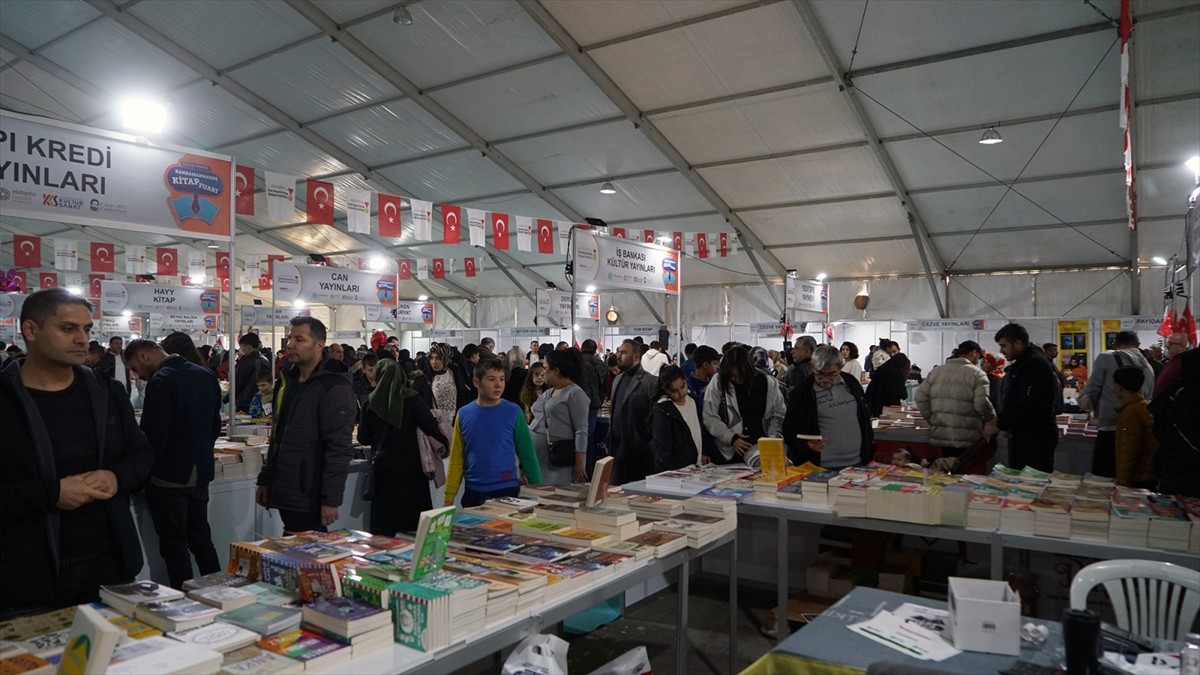 9. Uluslararası Kahramanmaraş Kitap Fuarı 500 Bin Ziyaretçi Ağırladı