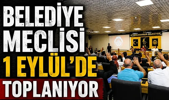 Afyonkarahisar Belediye Meclisi’nde Yoğun Gündem: 39 Madde Masaya Geliyor!