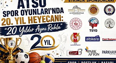 ATSO Spor Oyunları’nda 20. Yıl Heyecanı: “20 Yıldır Aynı Ruhla”