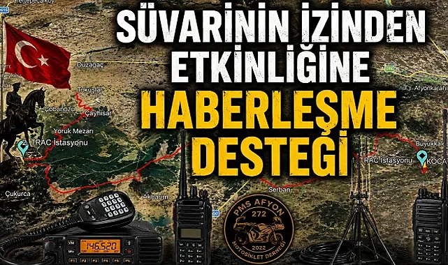 Süvarinin İzinden Etkinliğine Haberleşme Desteği