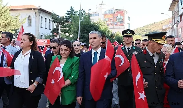 Zafer Halk Yürüyüşü Gurur ve Coşkuyla Gerçekleştirildi