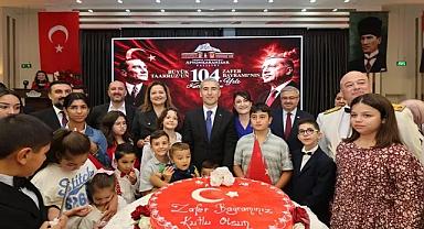 30 Ağustos Zafer Bayramı Kabul Töreni Coşkuyla gerçekleştirildi