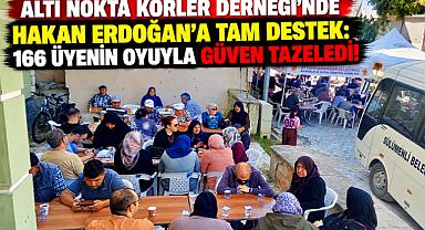 ALTI NOKTA KÖRLER DERNEĞİ’NDE HAKAN ERDOĞAN’A TAM DESTEK: 166 ÜYENİN OYUYLA GÜVEN TAZELEDİ!