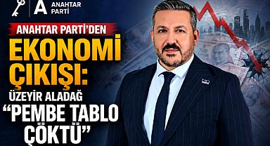 Anahtar Parti’den Ekonomi Çıkışı: Üzeyir Aladağ “Pembe Tablo Çöktü