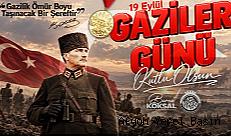 BAŞKANIMIZ BURCU KÖKSAL’IN 19 EYLÜL GAZİLER GÜNÜ MESAJI
