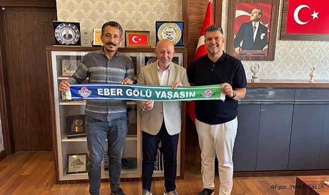 EBER GÖLÜ İÇİN İGM BAŞKANI SİPER’E ZİYARET