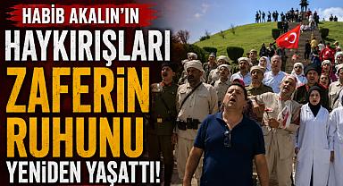 Habib Akalın’ın Haykırışları Zaferin Ruhunu Yeniden Yaşattı!
