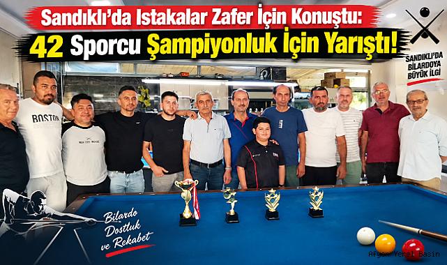 Sandıklı’da Istakalar Zafer İçin Konuştu: 42 Sporcu Şampiyonluk İçin Yarıştı!