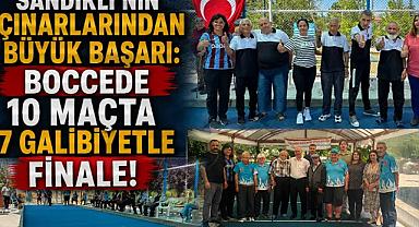 Sandıklı’nın Çınarlarından Büyük Başarı: Boccede 10 Maçta 7 Galibiyetle Finale!