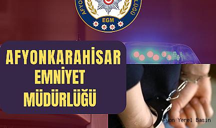 AFYONKARAHİSAR’DA 18 SUÇ KAYDI BULUNAN FİRARİ YAKALANDI: 8 YIL 4 AY HAPİS CEZASI VARDI!