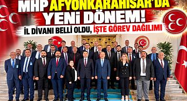 MHP AFYONKARAHİSAR’DA YENİ DÖNEM! İL DİVANI BELLİ OLDU, İŞTE GÖREV DAĞILIMI