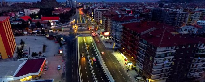 Maliye Kavşağını Bir De Gece Görün