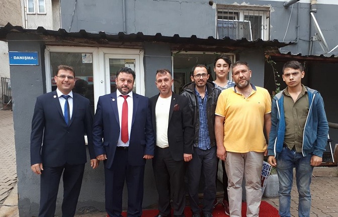 Safa şenel Ve Mustafa Taşkapı Ziyaretlere Devam Ediyor