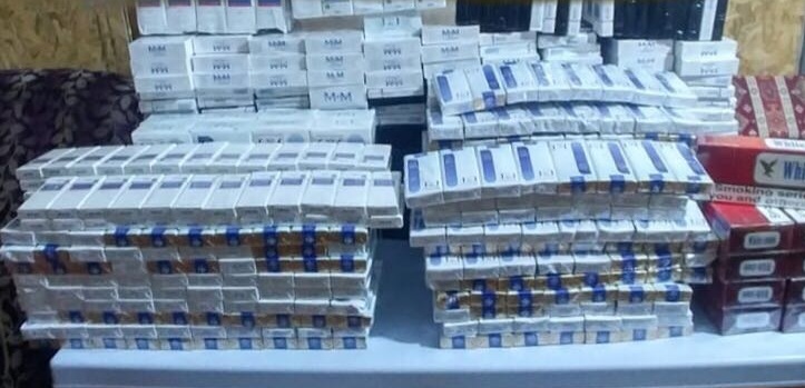 Gümrük Kaçağı Sigara Ele Geçirildi