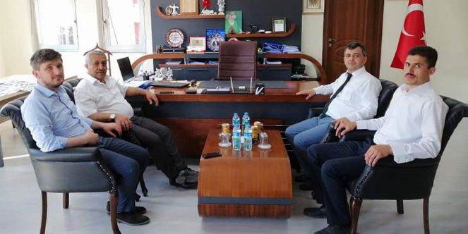 Başkan Zeybek´in İlçe Ziyaretleri