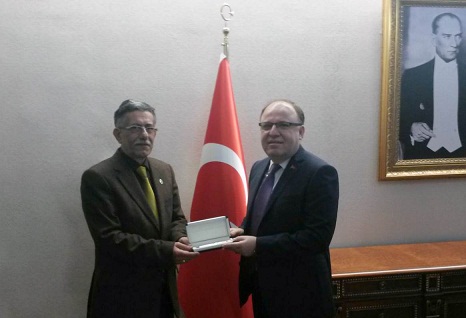 Vali Tutulmaz’a Veda Ziyaretinde Bulundular.