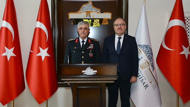 Orgeneral Arif çetin’den Vali Mustafa Tutulmaz’a Ziyaret