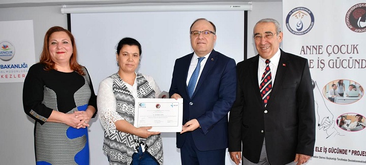 ‘anne çocuk El Ele İş Gücünde’